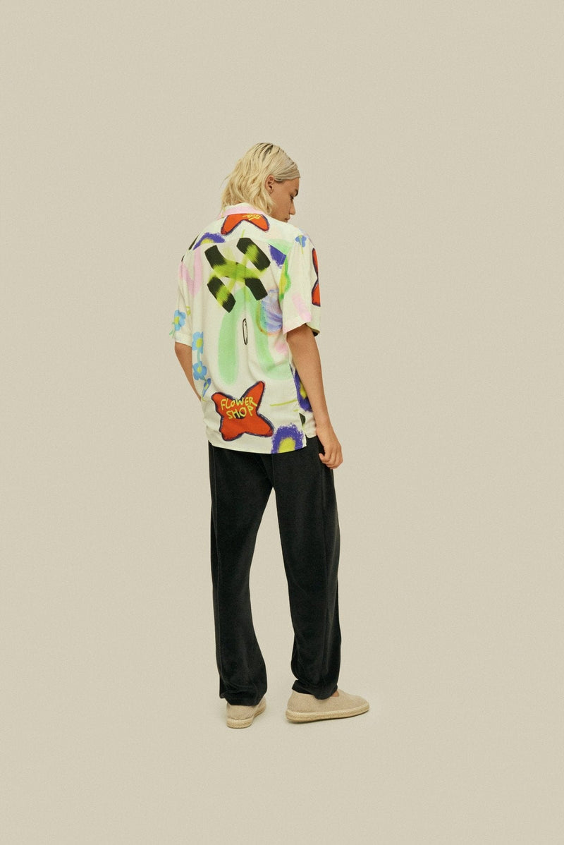 oas Flower Shop Viscose Shirt
