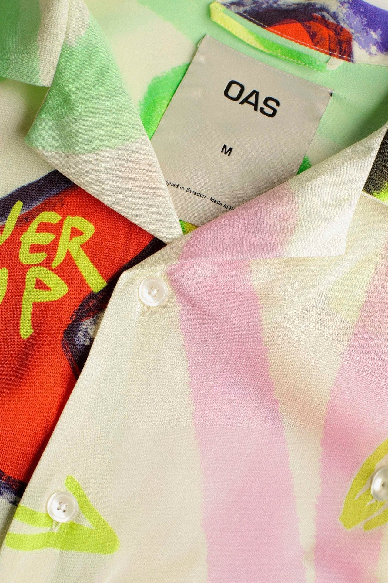 oas Flower Shop Viscose Shirt