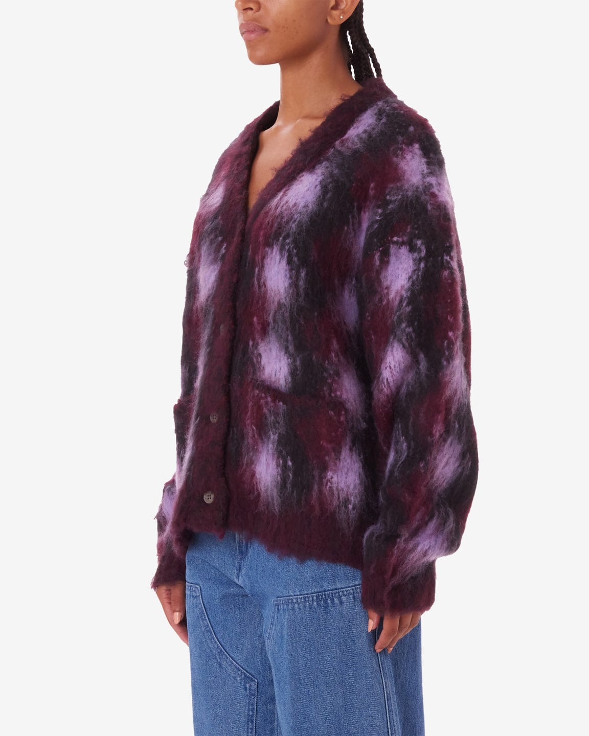 obey Amoeba Cardigan