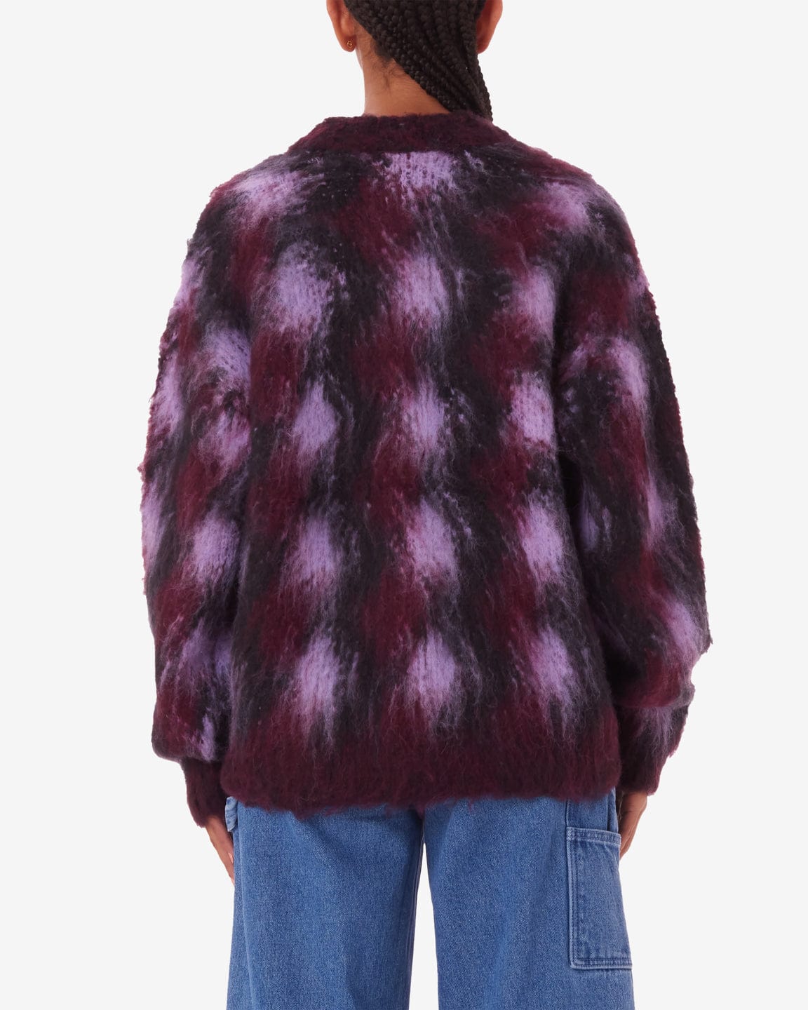 obey Amoeba Cardigan