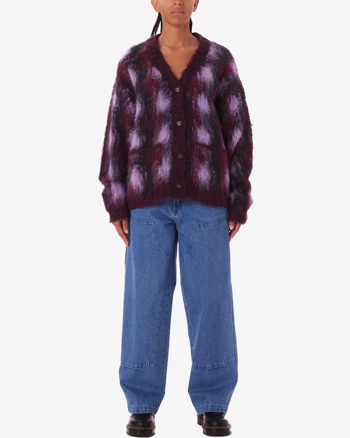 obey Amoeba Cardigan