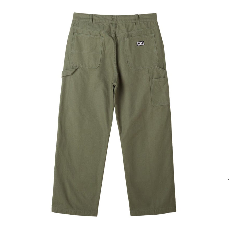 obey Big Timer Twill Double Knee Carpenter Pant
