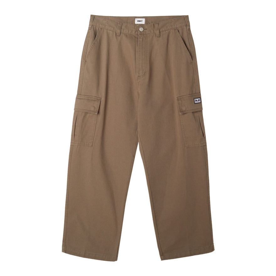 obey Bigwig Baggy Twill Cargo Pant