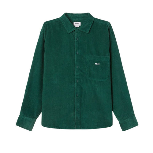 camicie obey BIGWIG CORD WOVEN