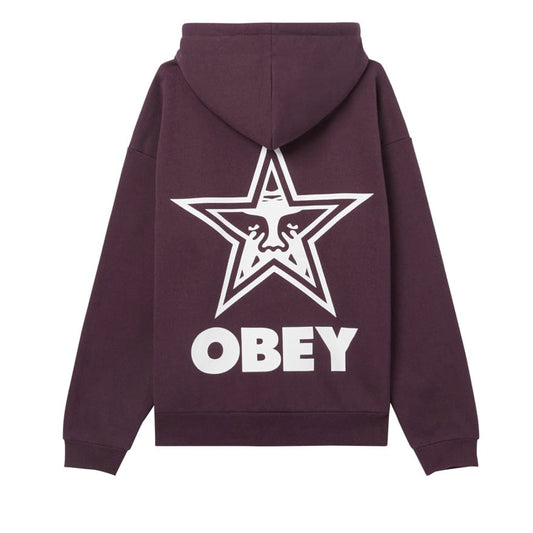 obey Bold Star Extra Heavy Hood Fleece foto 2