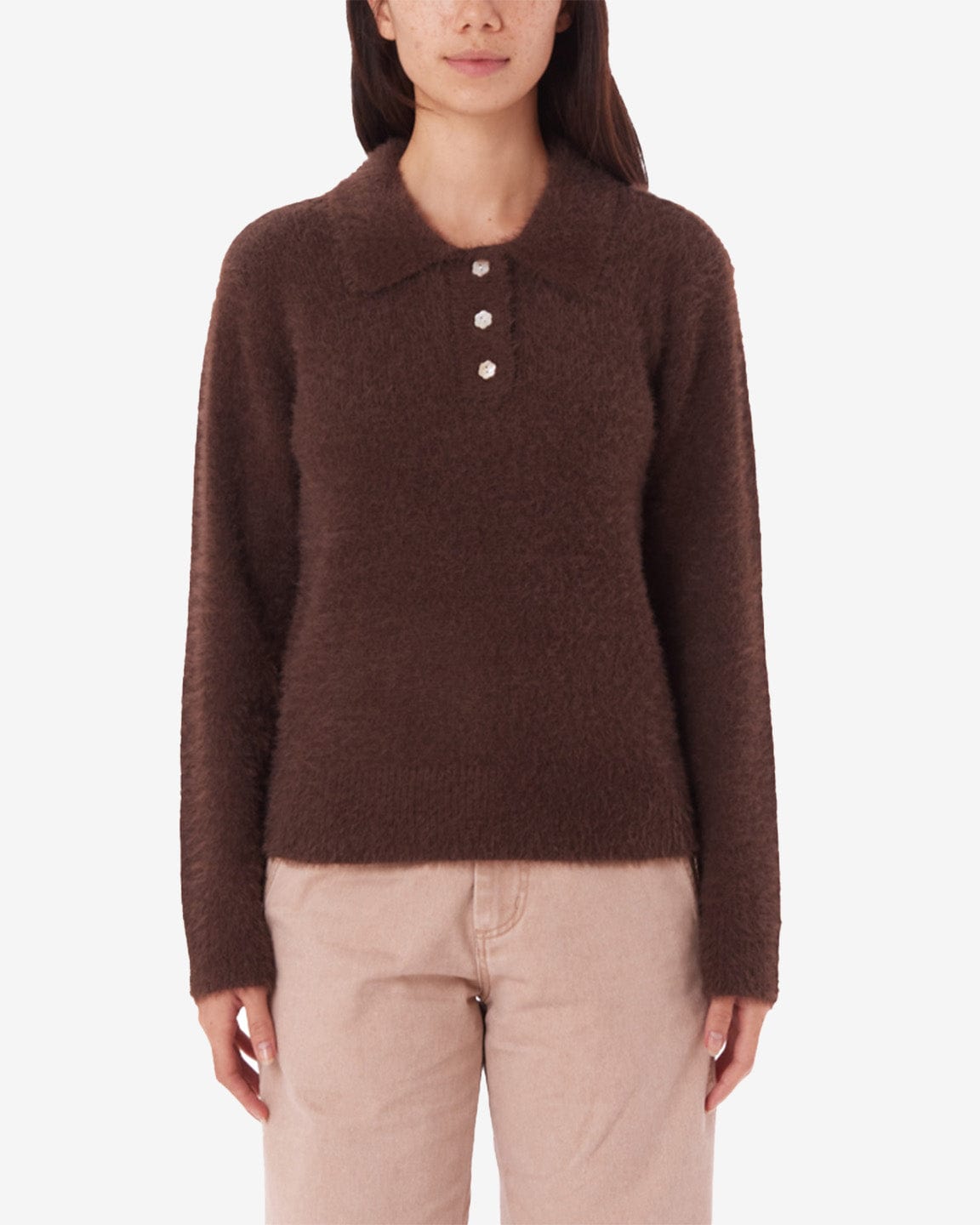 obey Esme Polo Sweater
