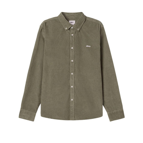 camicie obey GRAFTON CORD WOVEN