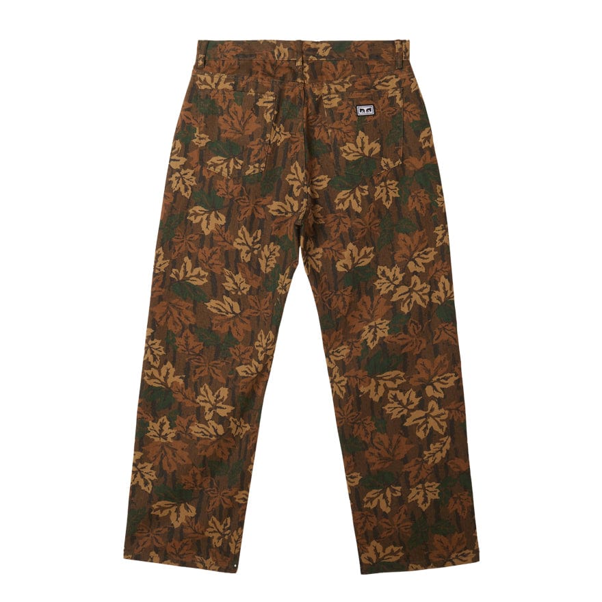 obey Hardwork Printed Denim