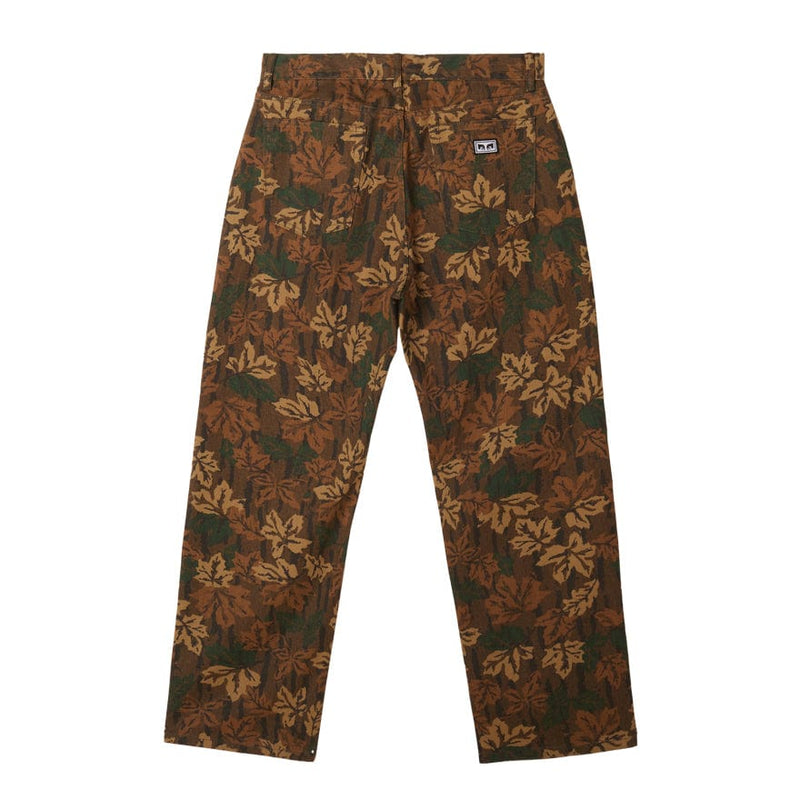 obey Hardwork Printed Denim