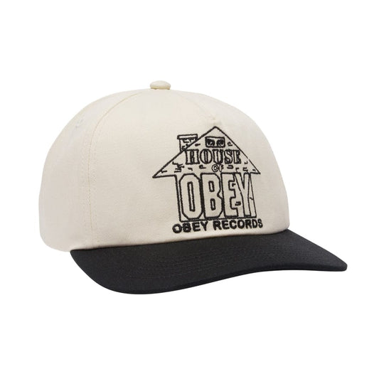 obey House Of Obey 5 Panel Snapback foto 1