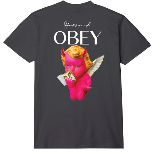t-shirt obey HOUSE OF OBEY CLASSIC TEE