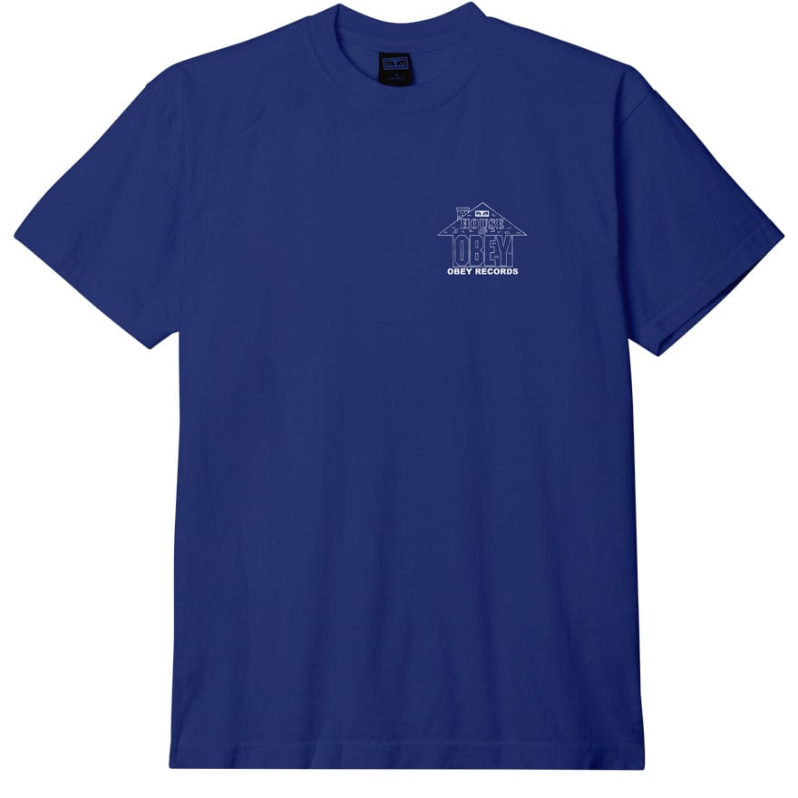 obey House Of Obey Records Heavy Weight Tee