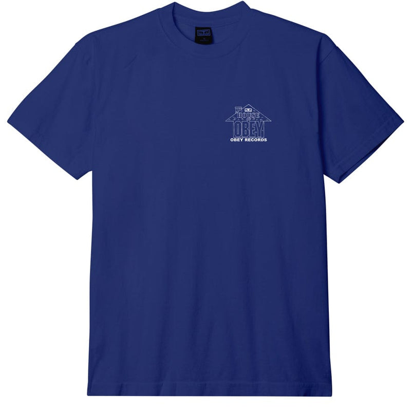 obey House Of Obey Records Heavy Weight Tee