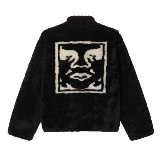 obey Icon Face Sherpa Jacket foto 2