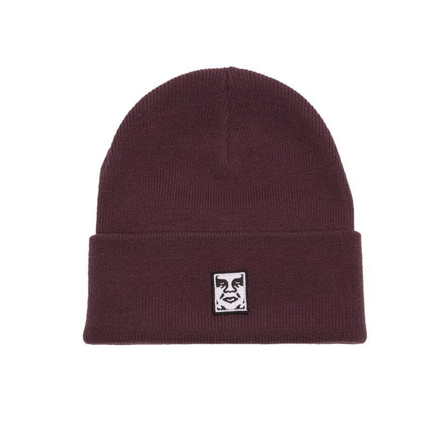 obey Icon Patch Cuff Beanie