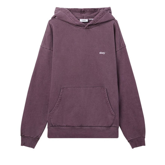 obey Lowercase Pigment Hood Fleece foto 1