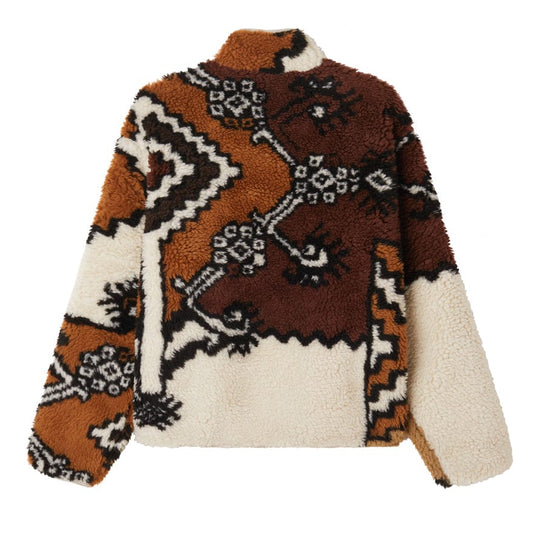 obey Moroccan Rug Sherpa Jacket foto 2