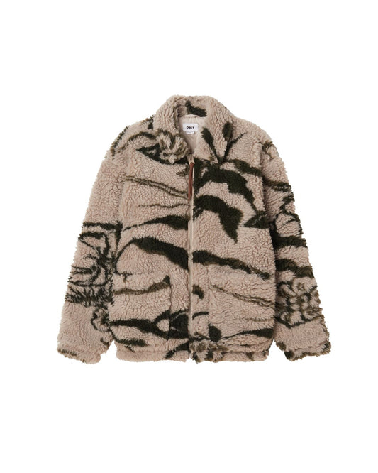 obey Mushroom Sherpa Jacket foto 1