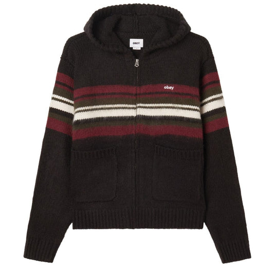 obey Myers Zip Up Hood Sweater foto 1