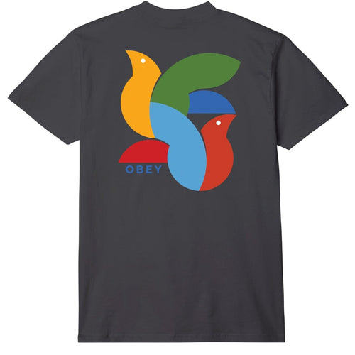 t-shirt obey OBEY BIRD TEE
