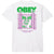 t-shirt obey OBEY CHAIN LINK FENCE ICON CLASSIC TEE