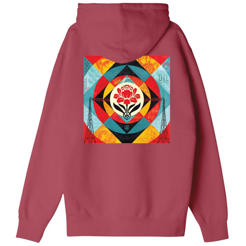 felpe obey OBEY GEOMETRIC POWER CANVAS FLEECE