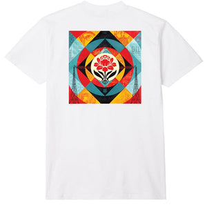 Obey Geometric Power Canvas Tee