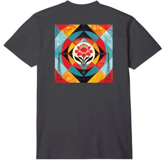 obey Obey Geometric Power Canvas Tee foto 1