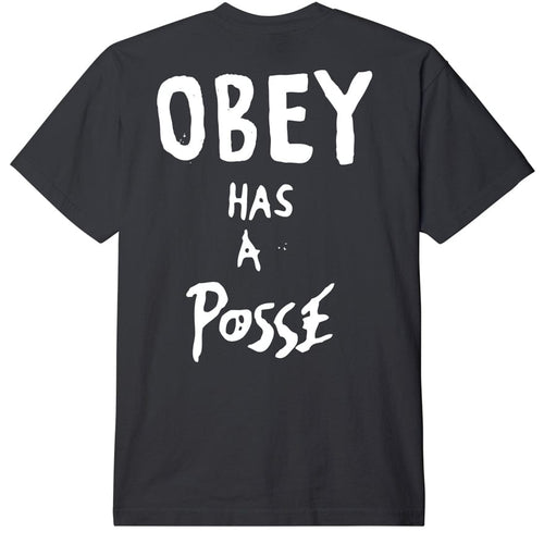 t-shirt obey OBEY HAS A POSSE TEE