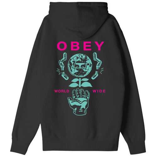 felpe obey OBEY HELPING HAND FLEECE