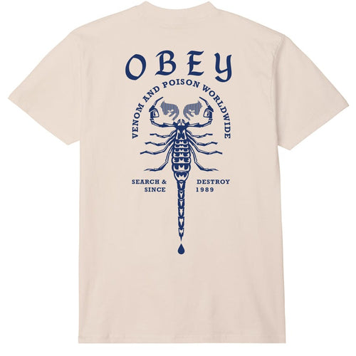 t-shirt obey OBEY SCORPION TEE
