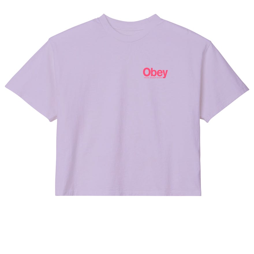 obey Obey Soft Fruit Raegan Crop Tee