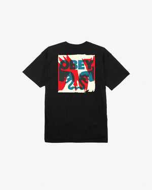 Obey Torn Posters Icon Tee