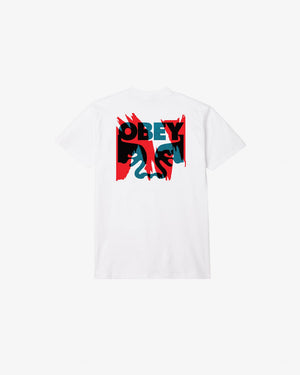 Obey Torn Posters Icon Tee