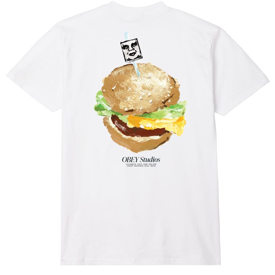 obey Obey Visual Food For Your Mind Classic Tee