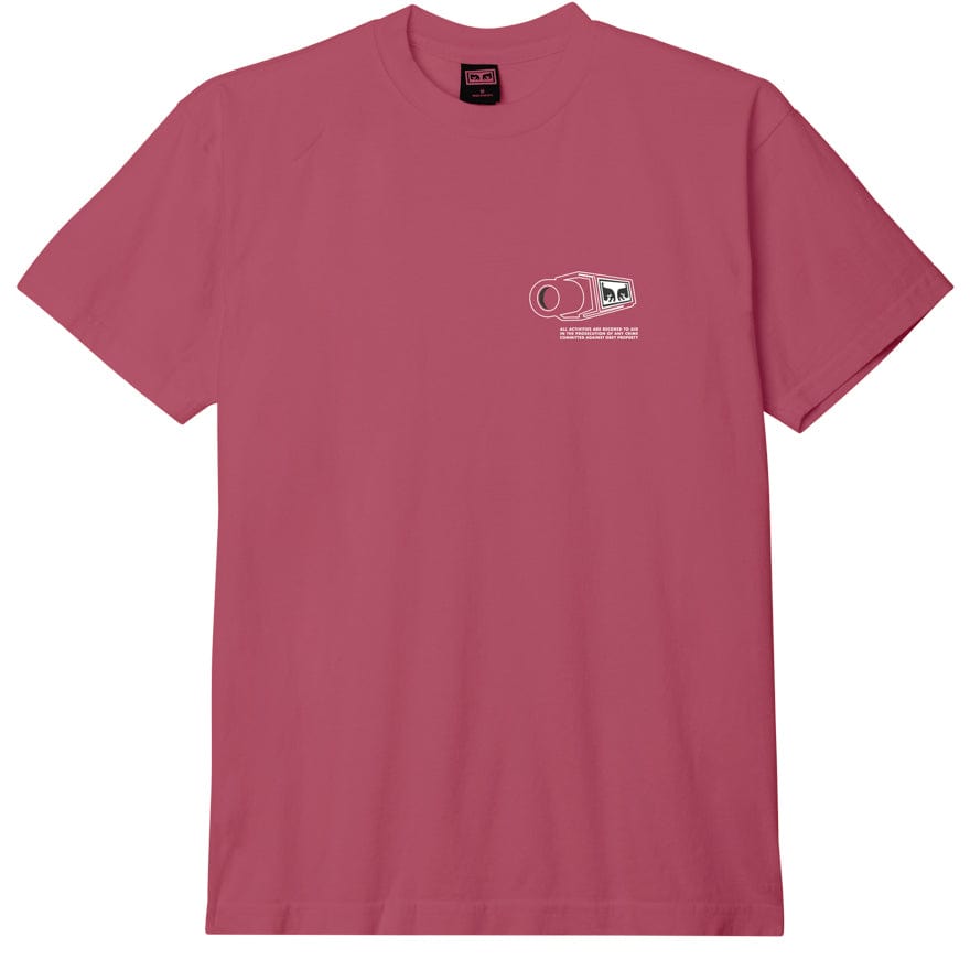 obey Obey Warning Heavy Weight Tee