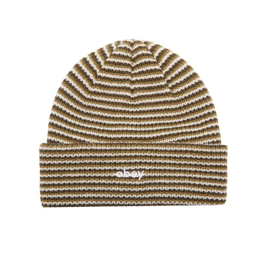 obey Parker Striped Beanie foto 1