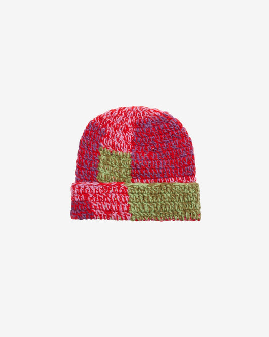 obey Patchwork Rib Beanie foto 2