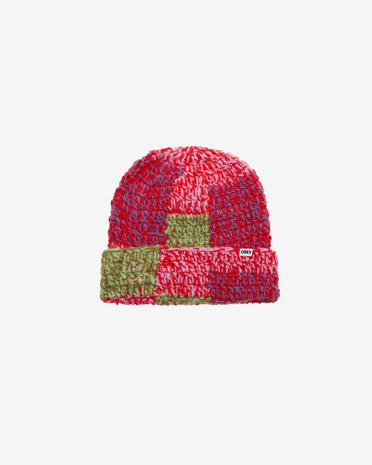 obey Patchwork Rib Beanie foto 1