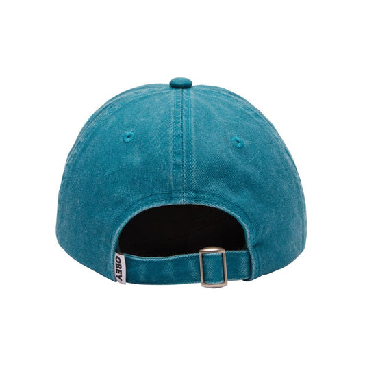 obey Pigment Lowercase 6 Panel Strapback foto 2