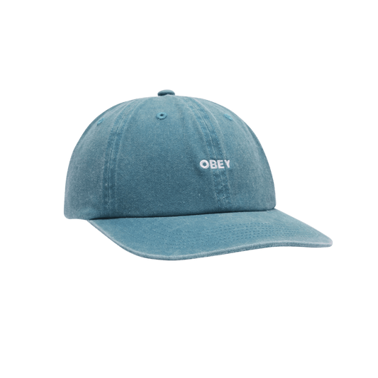 obey Pigment Lowercase 6 Panel Strapback foto 4