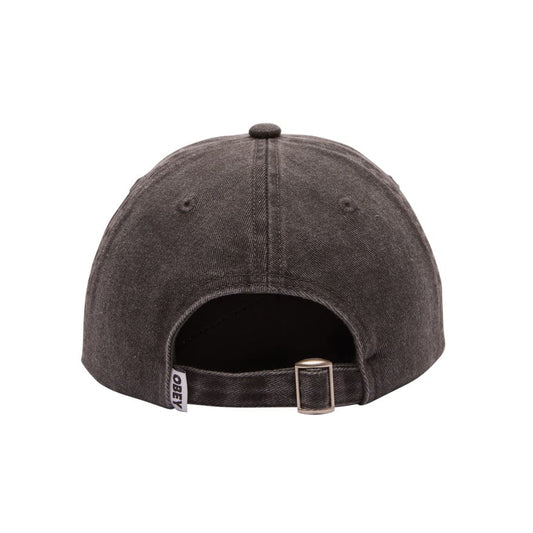 obey Pigment Lowercase 6 Panel Strapback foto 2