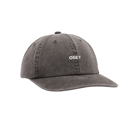 obey Pigment Lowercase 6 Panel Strapback foto 4