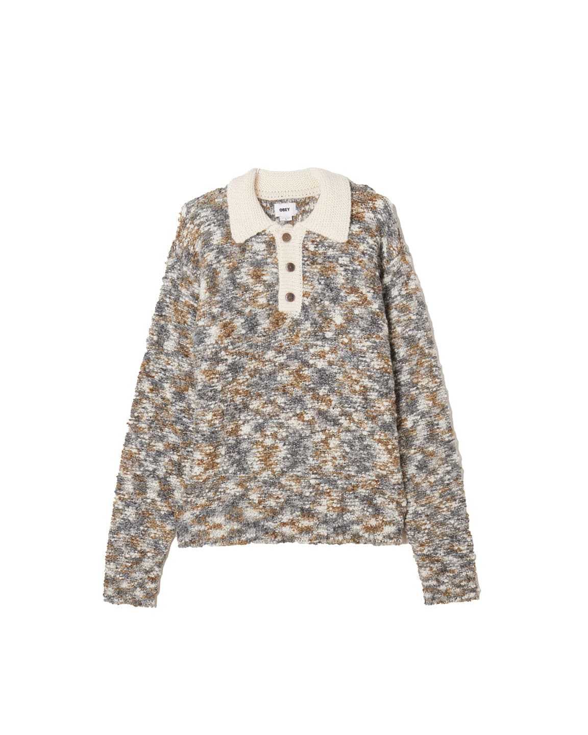 obey Reuben Sweater Polo
