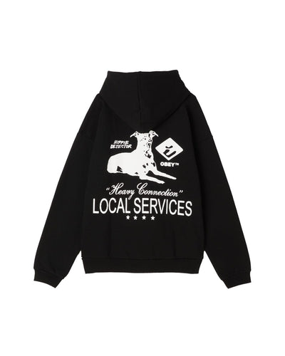felpe obey SERVICES EXTRA HEAVY HOOD FLEECE