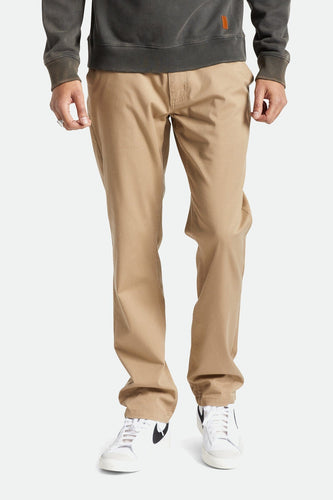 pantaloni brixton CHOICE CHINO PANT - KHAKI