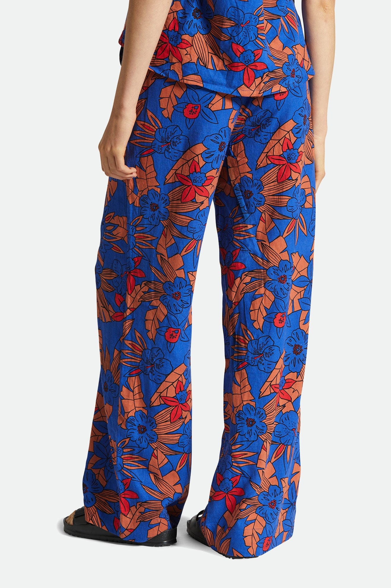 brixton pantaloni MERCADO LINEN PANT