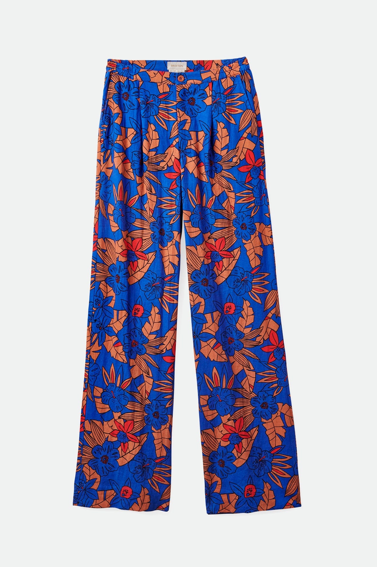 brixton pantaloni MERCADO LINEN PANT