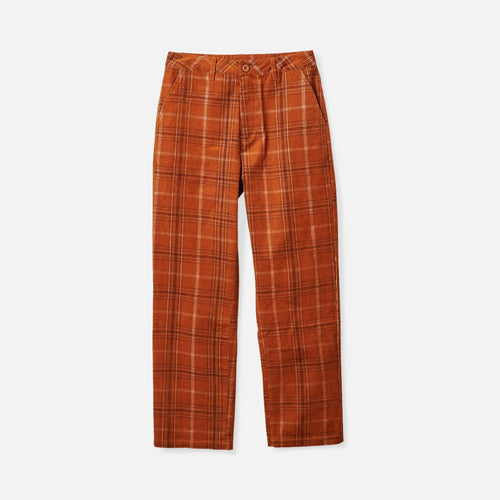 pantaloni brixton VICTORY PANT - GLAZED GINGER