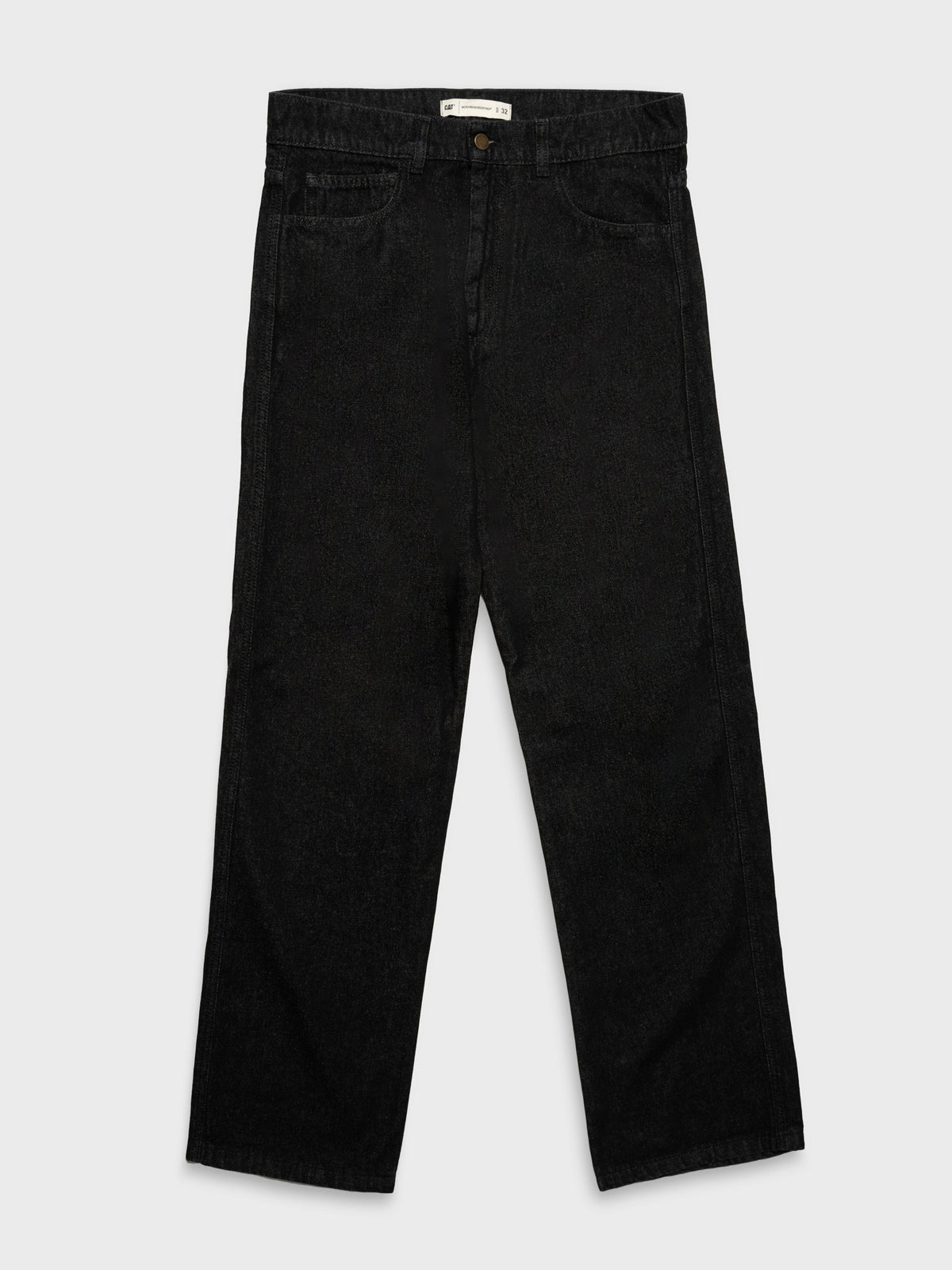 cat wwr pantaloni Black Denim 5 Pkt Pant